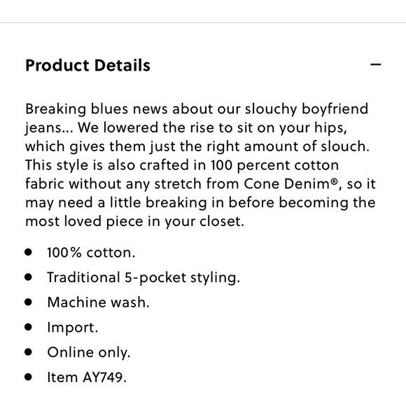 NWOT JCrew Slouchy Boyfriend Jeans in Rocky Wash - Sold out online! - Picture 11 of 11